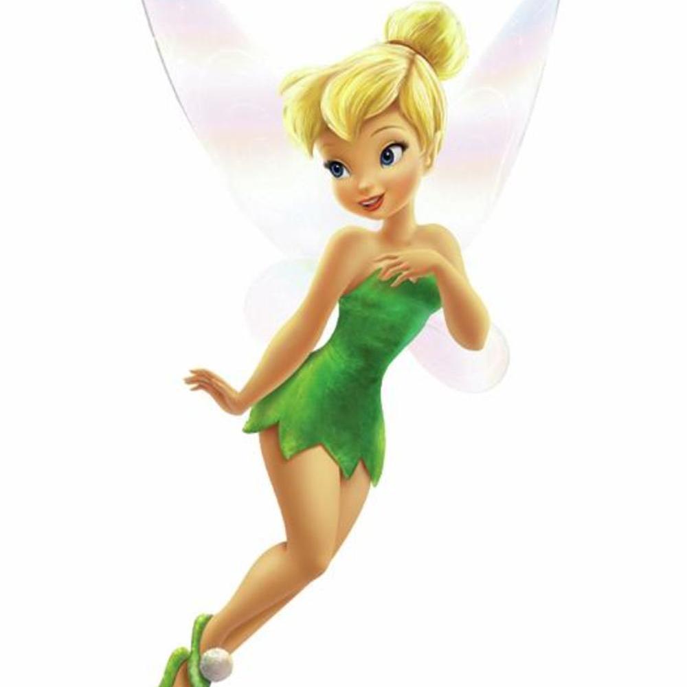 DISNEY FAIRIES TINKERBELL PEEL & STICK GIANT WALL DECAL Peel And